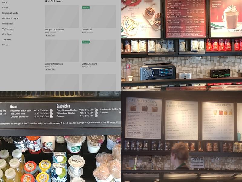 Starbucks Menu