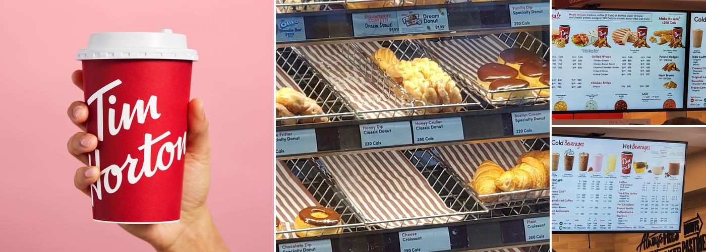 Tim Hortons Menu