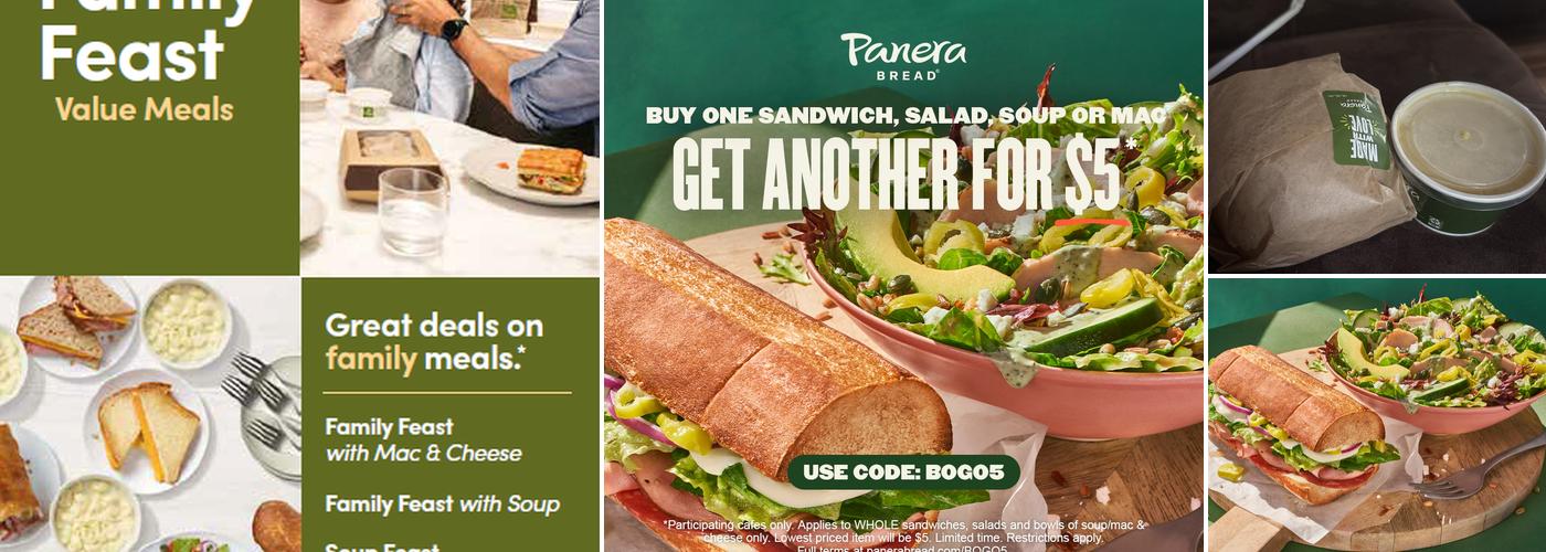 Panera Bread Menu