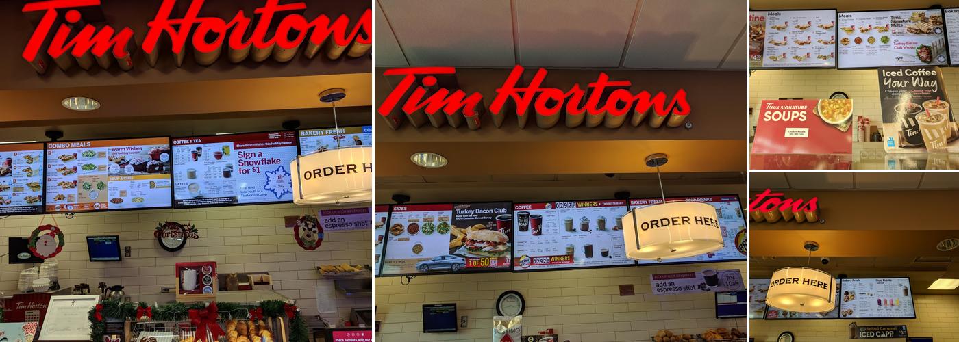 Tim Hortons Menu