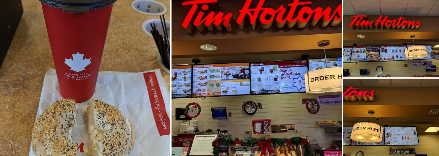 Tim Hortons Menu