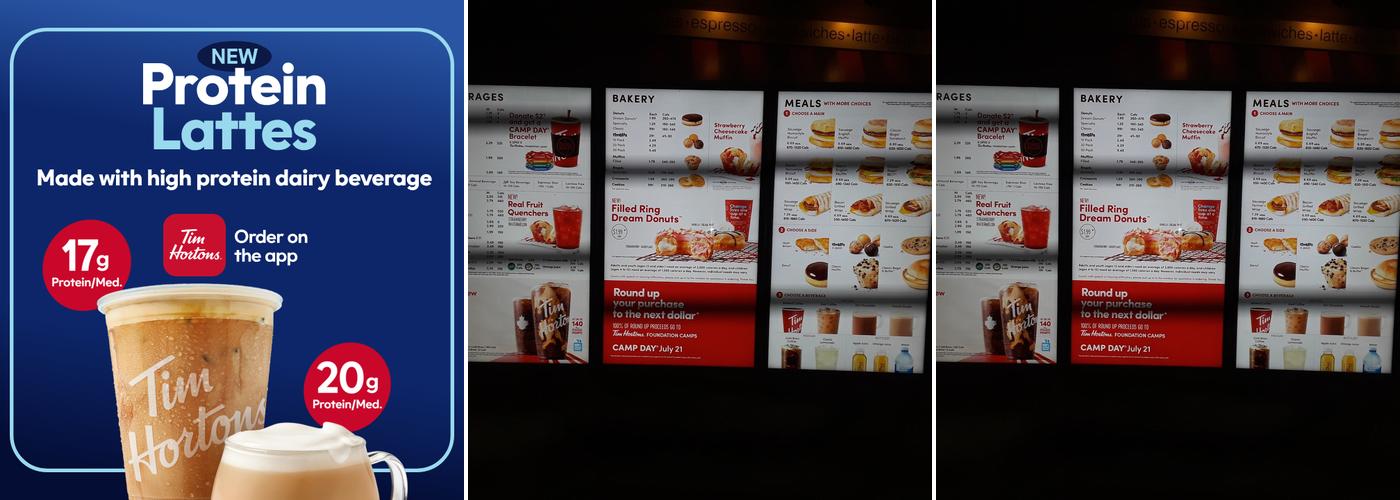 Tim Hortons Menu
