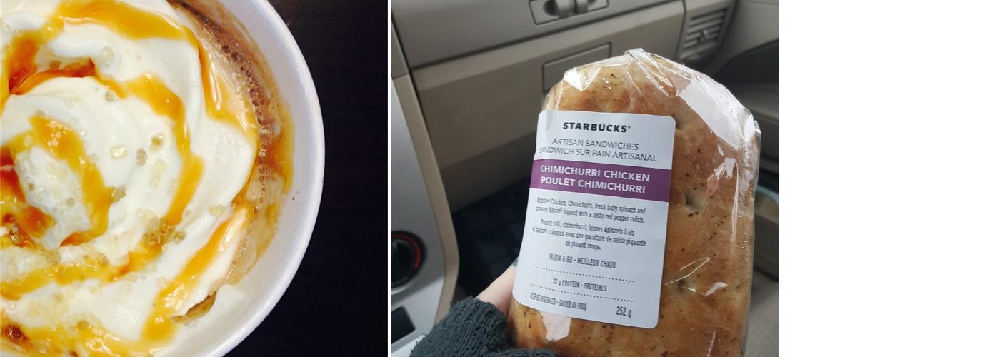 Starbucks Menu