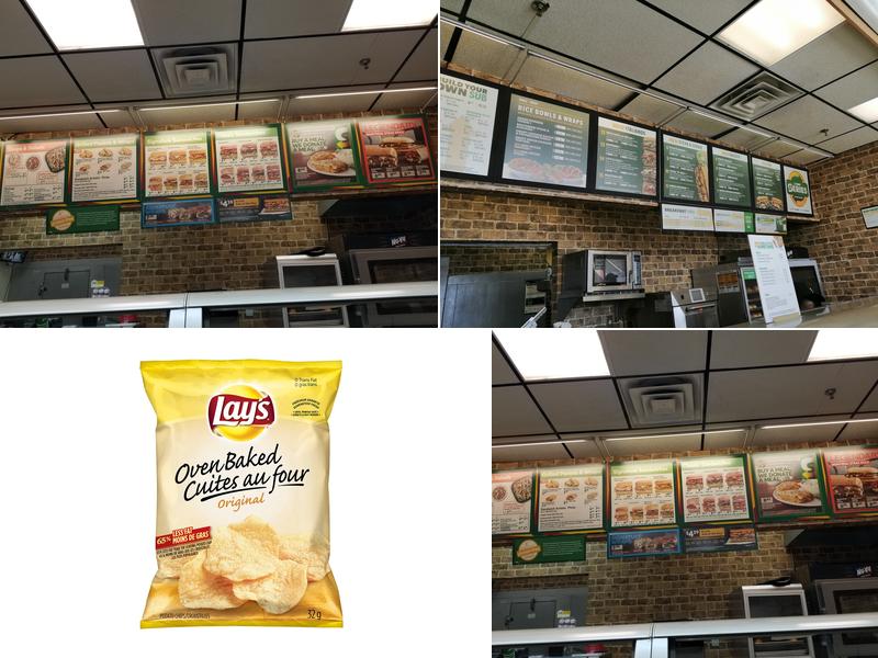 Subway Menu