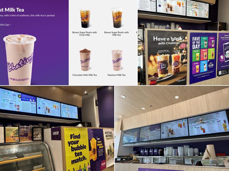 Chatime Menu