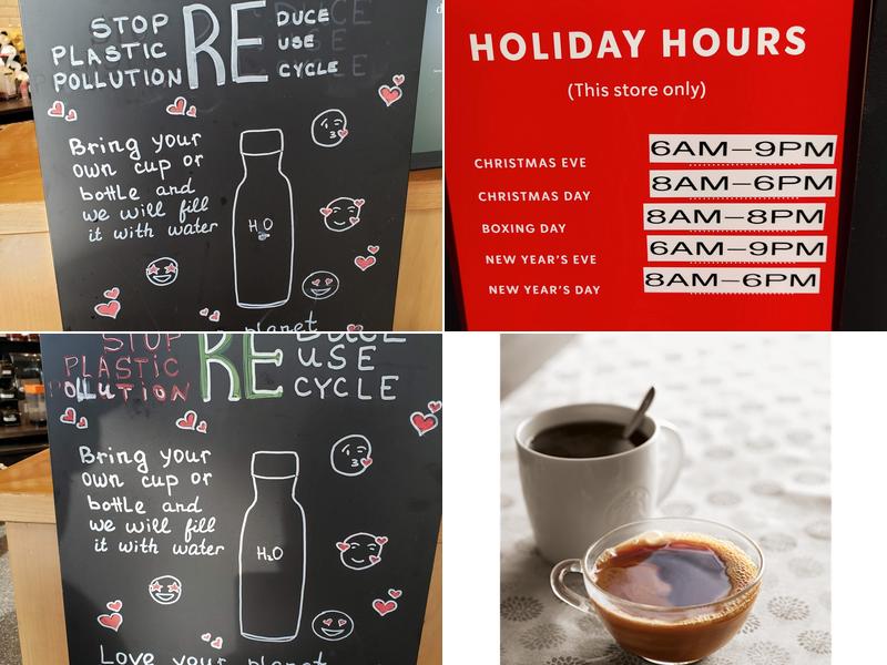 Starbucks Coffee Company Menu