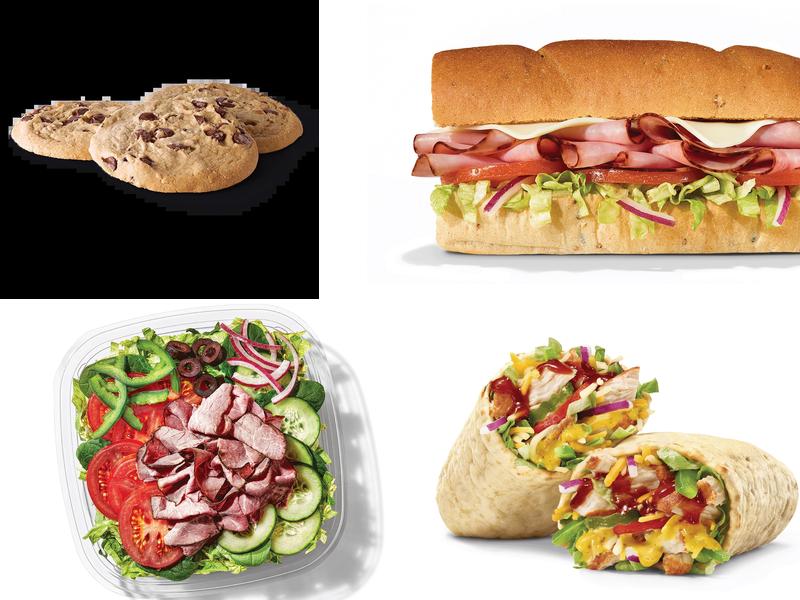 Subway Menu