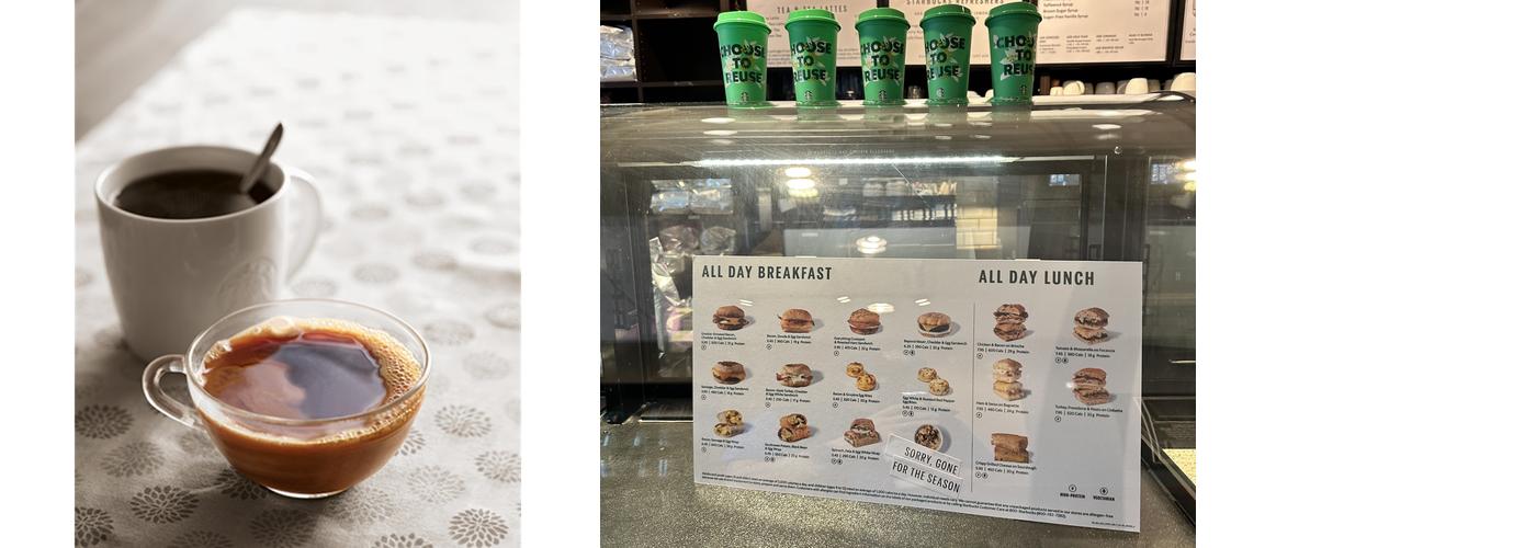 Starbucks Menu