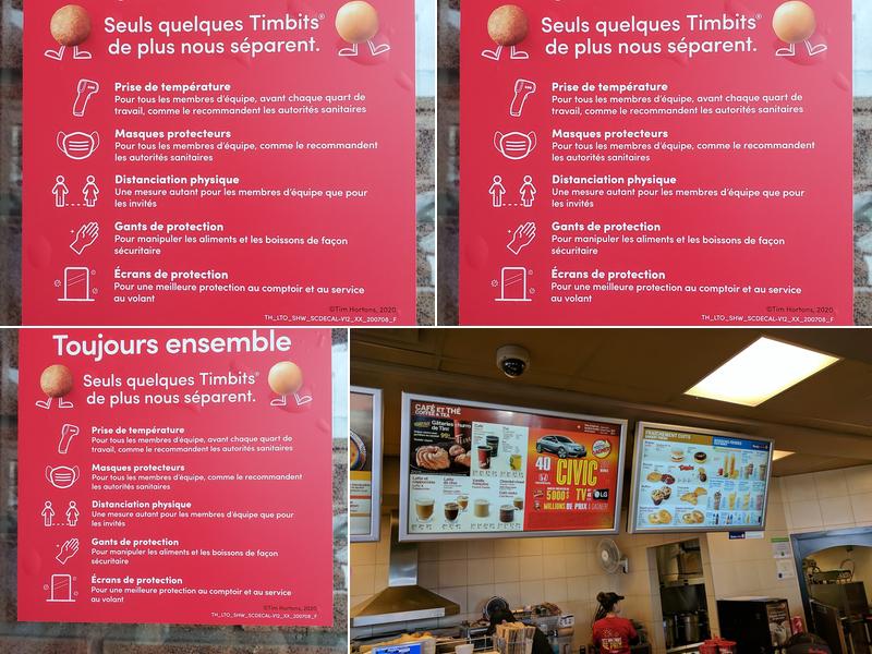 Tim Hortons Menu