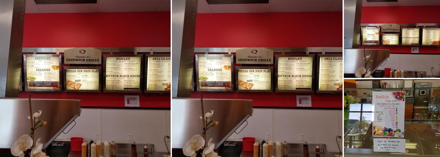 Quiznos Menu