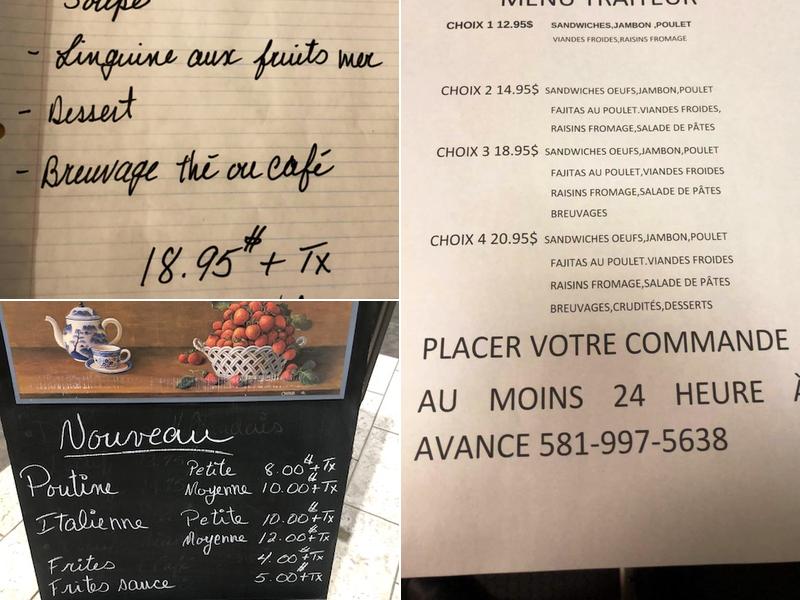 Resto Café-Café Menu