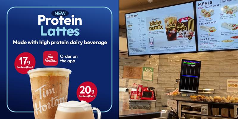 Tim Hortons Menu
