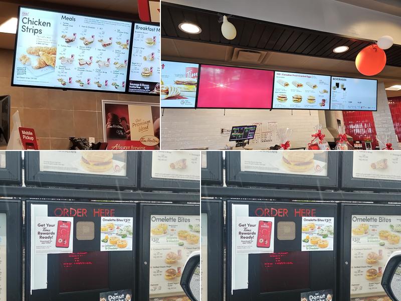 Tim Hortons Menu