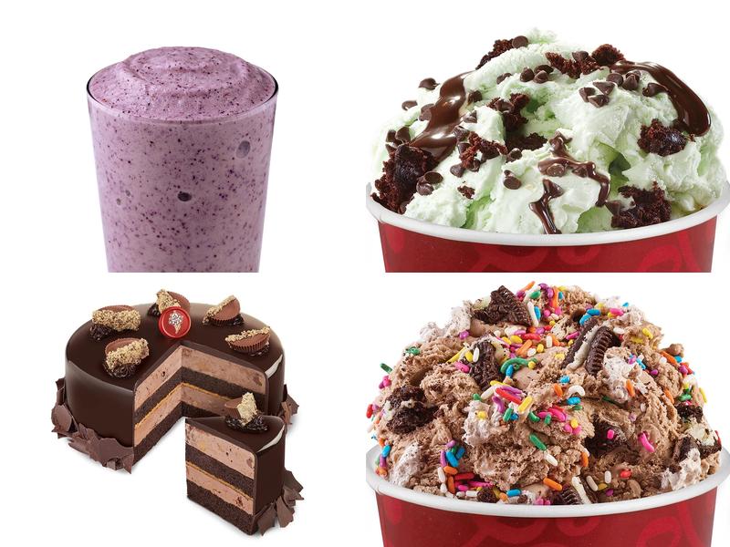 Cold Stone Creamery Menu