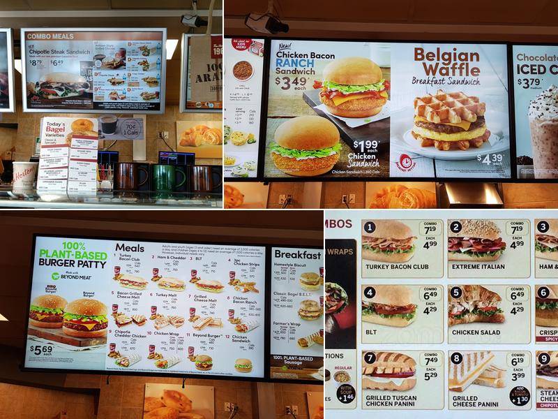 Tim Hortons Menu