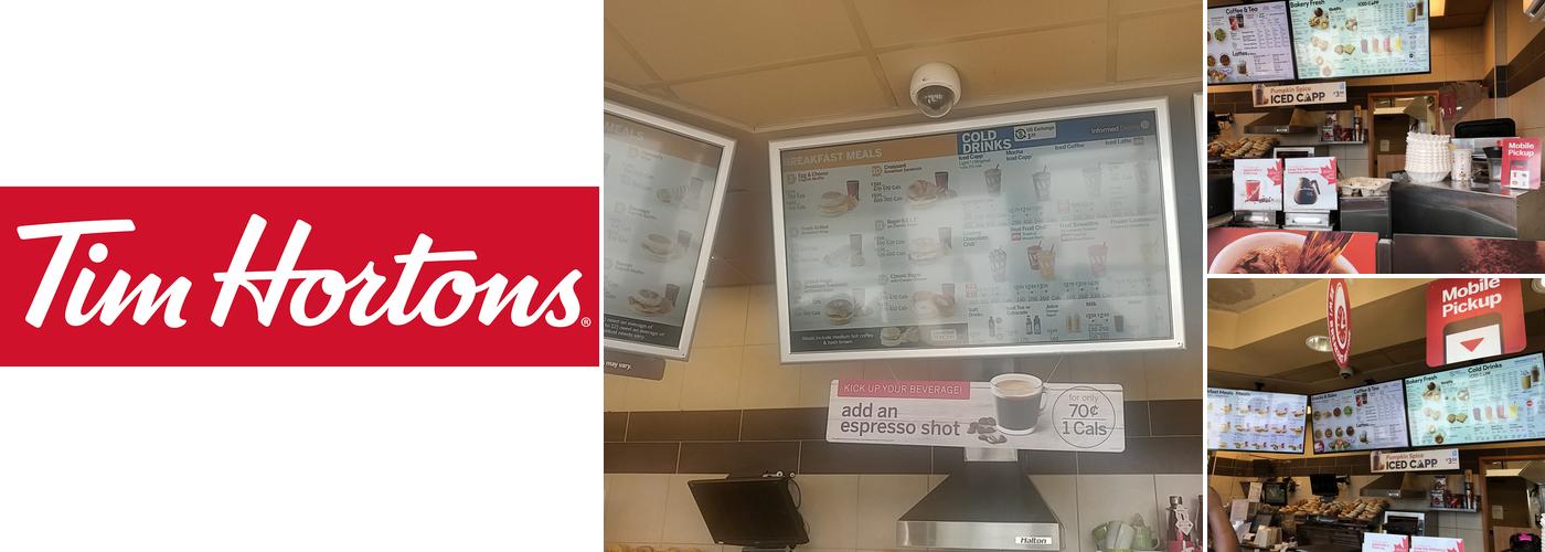 Tim Hortons Menu