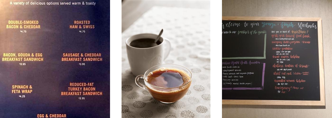 Starbucks Menu