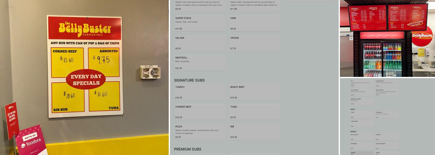 Belly Buster Submarines | Order Online bellybustersubs.ca Menu