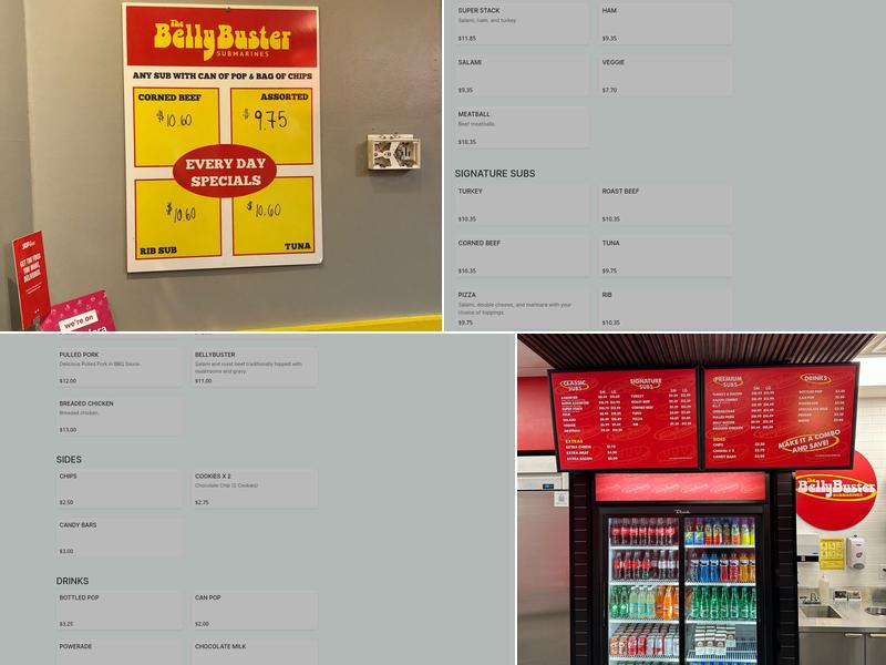 Belly Buster Submarines | Order Online bellybustersubs.ca Menu