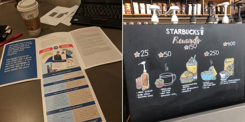 Starbucks Menu