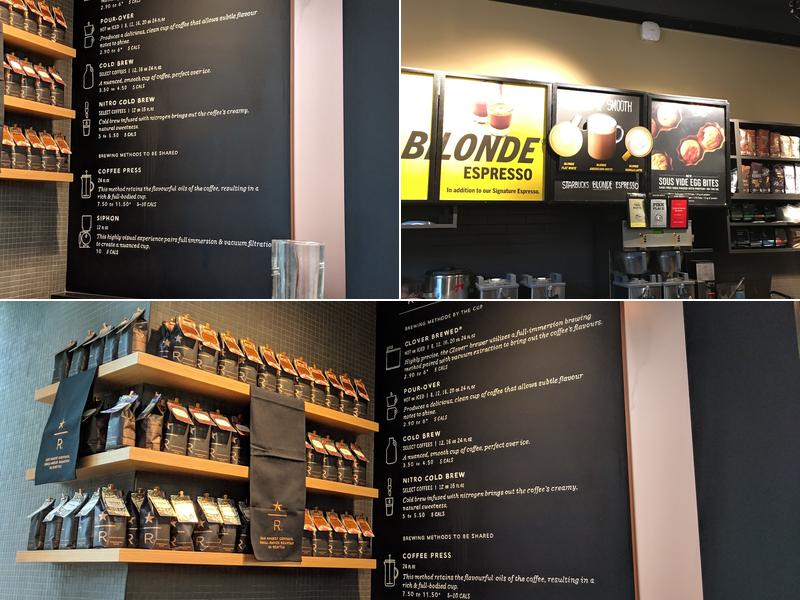 Starbucks Menu