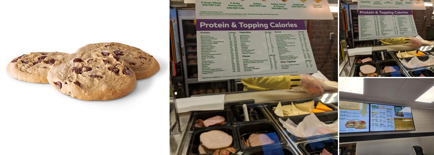 Subway Menu