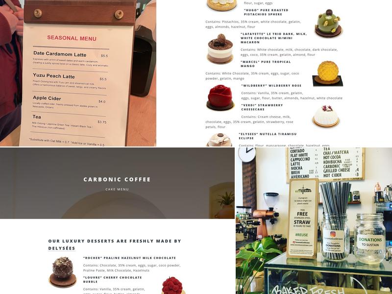 Carbonic Coffee (Baldwin) Menu