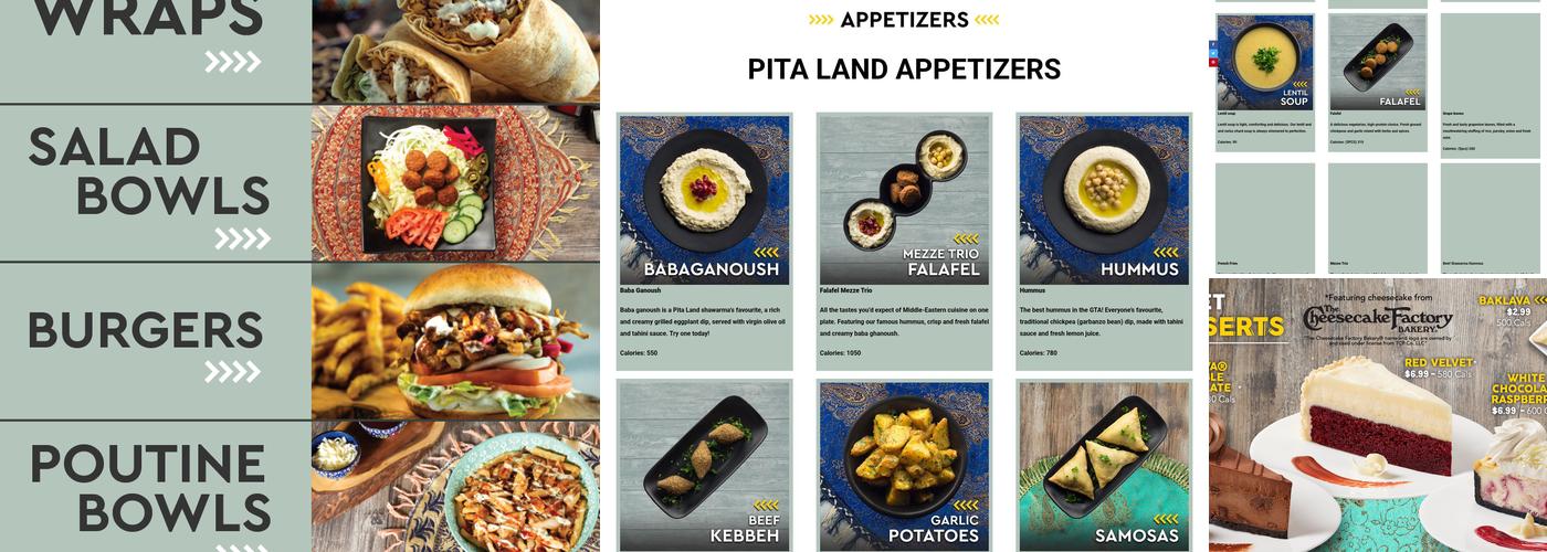 Pita Land Shawarma - Aurora Menu