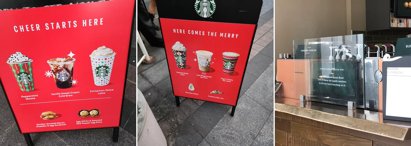 Starbucks Menu