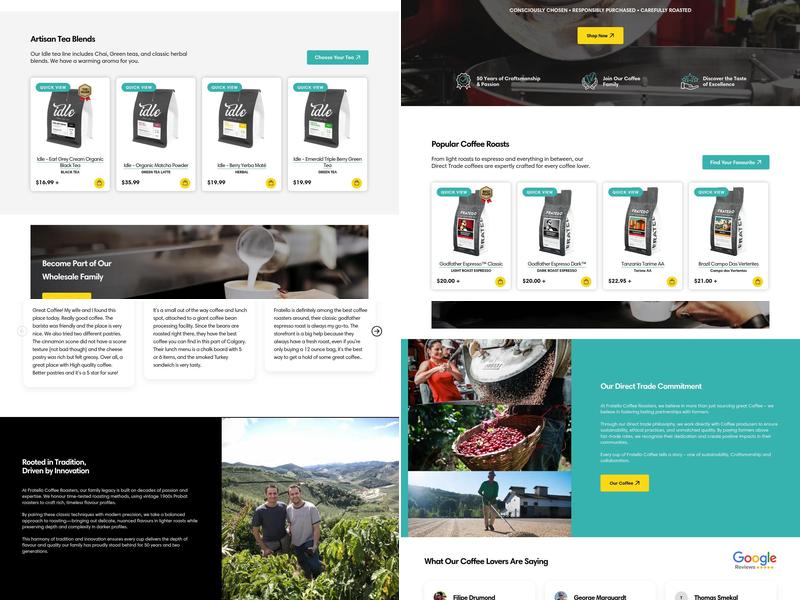 Fratello Coffee Roasters Menu