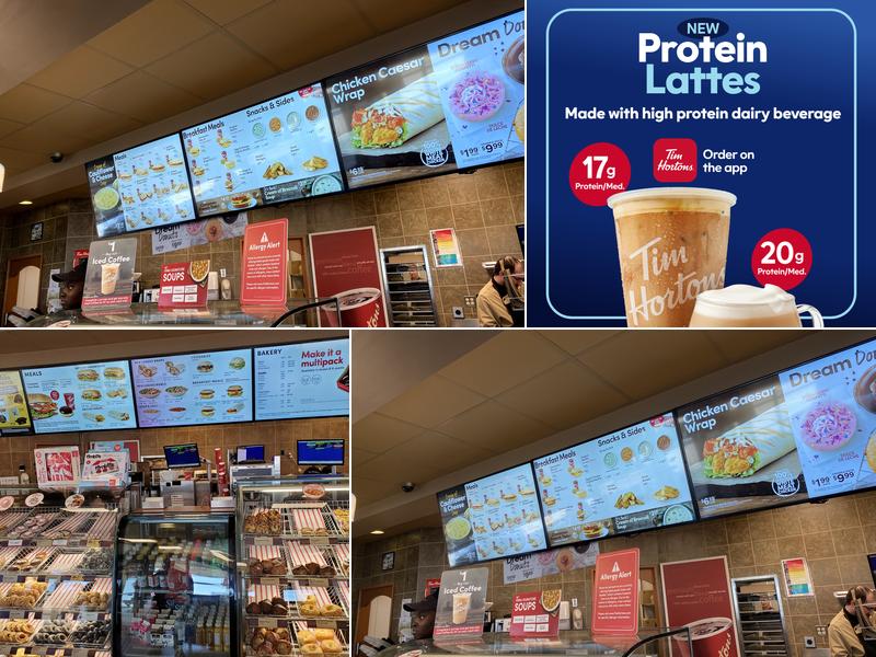 Tim Hortons Menu