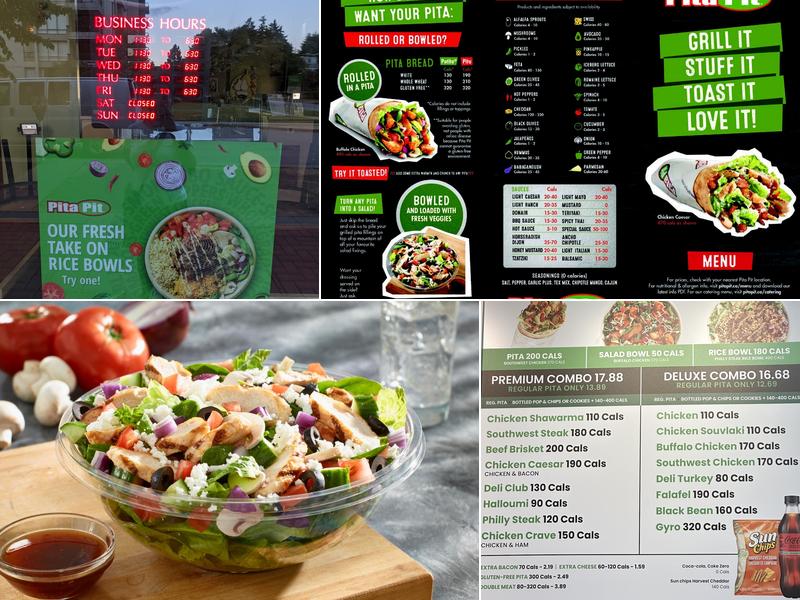Pita Pit Menu