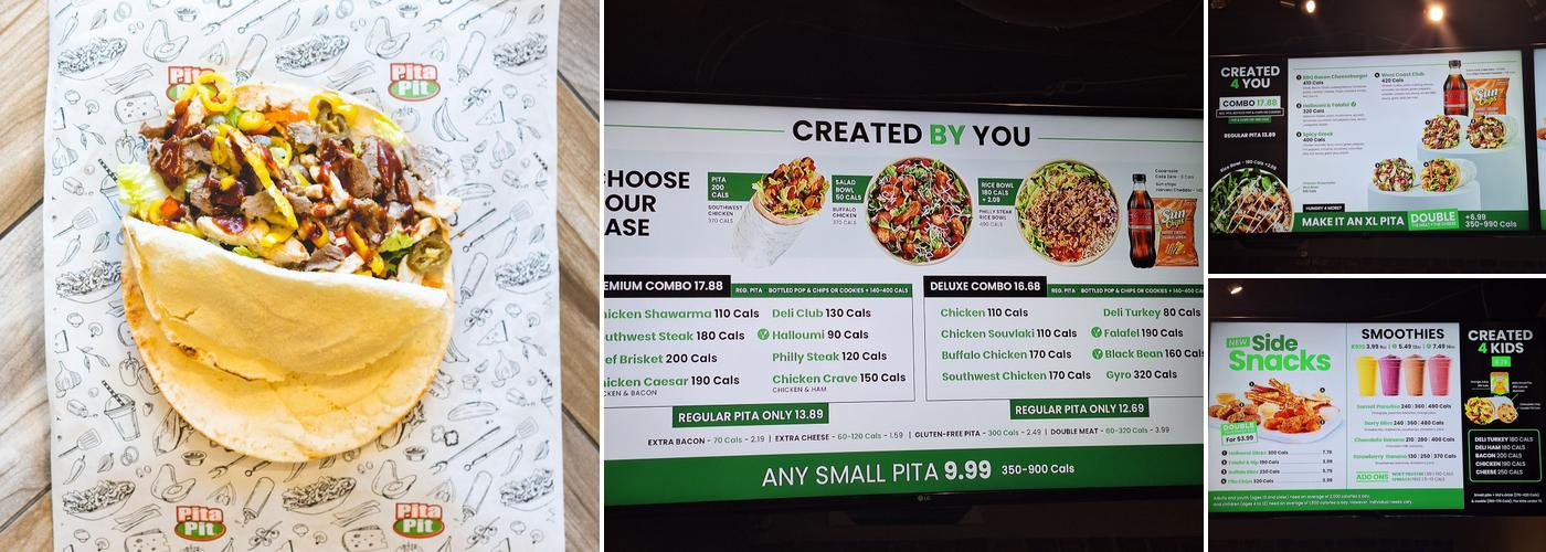 Pita Pit Menu