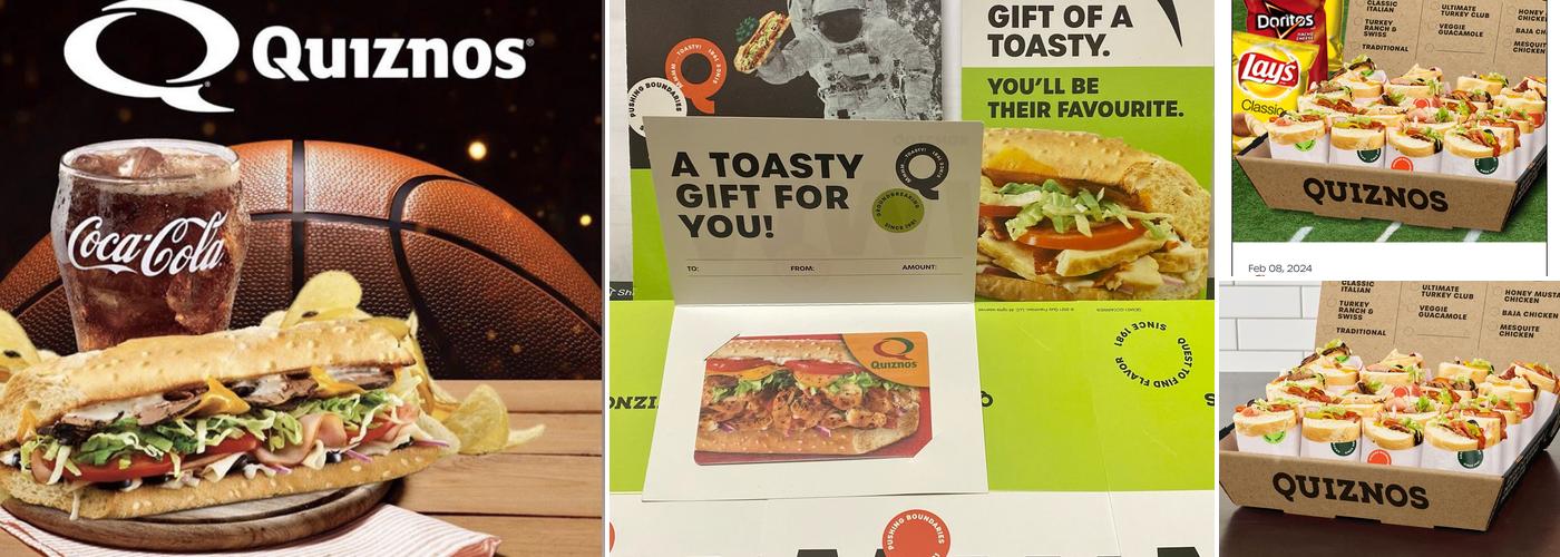 Quiznos Menu