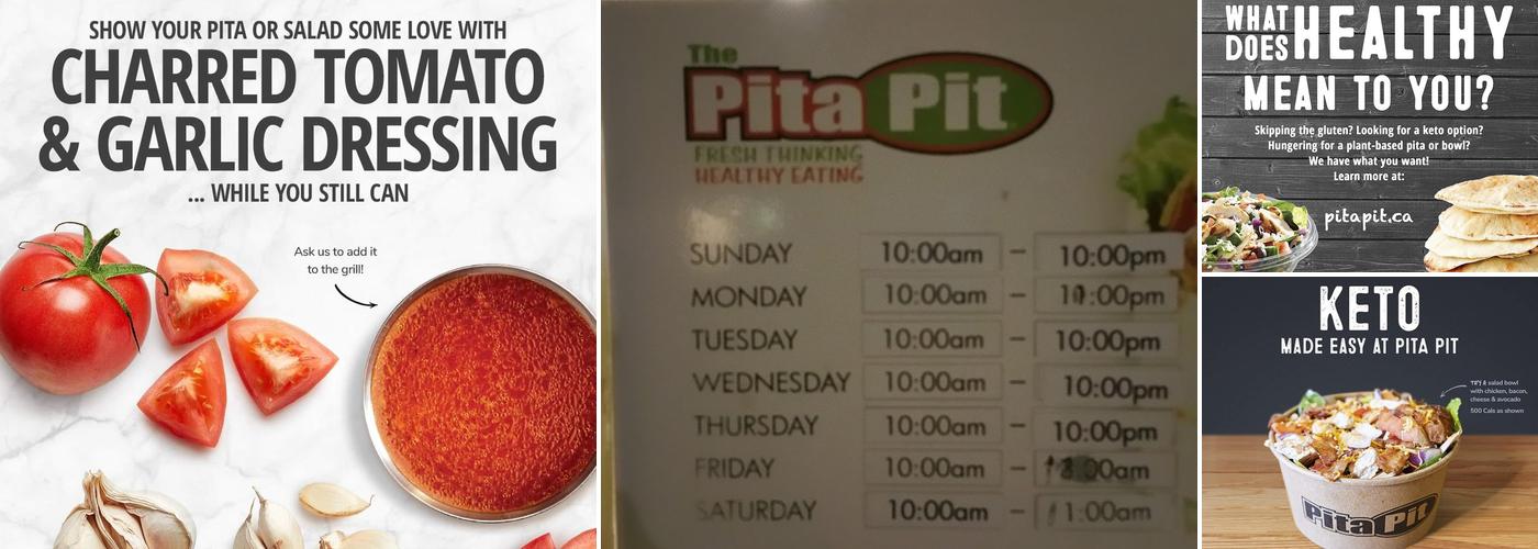 Pita Pit Menu