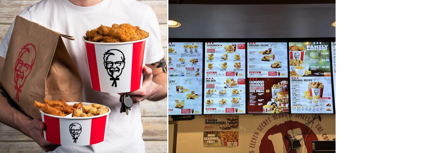 KFC Menu