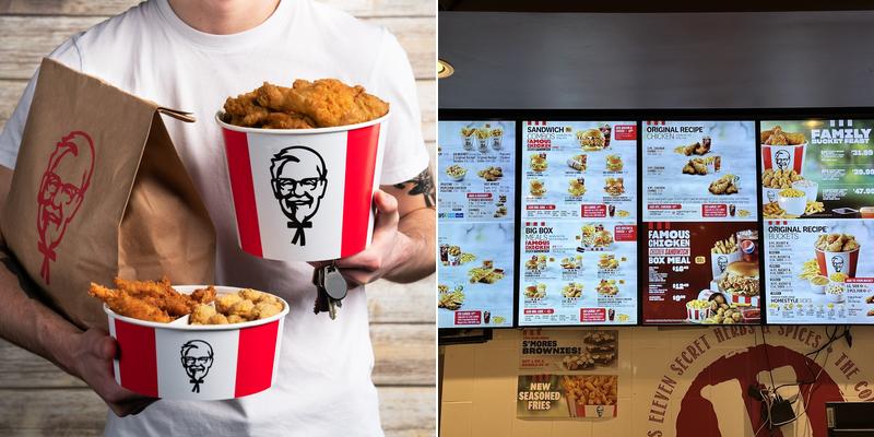 KFC Menu