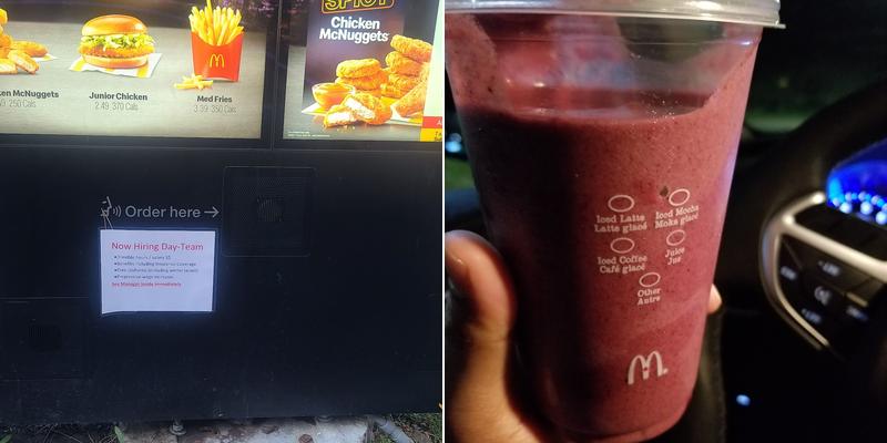 McDonald's Menu