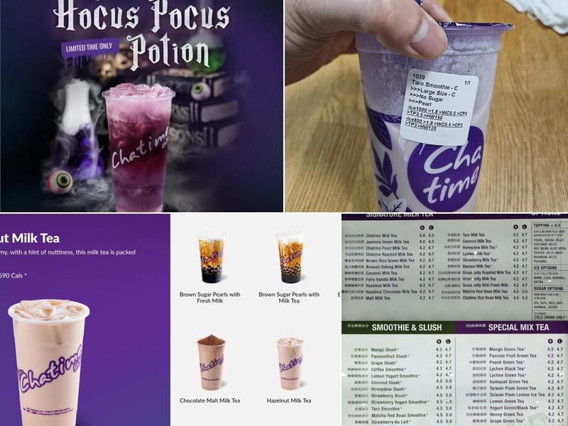 Chatime Menu