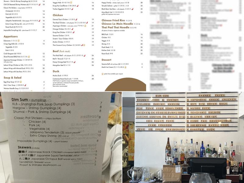 Little Ollie's Aspen Menu