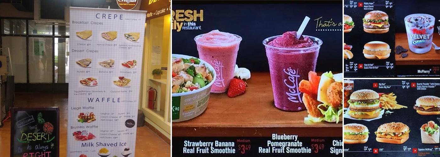 McDonald's Menu