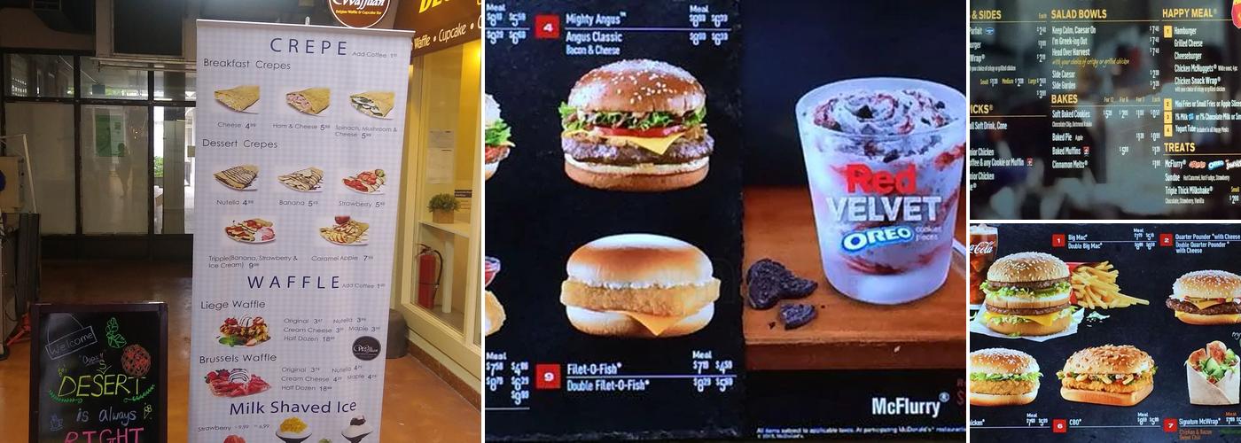 McDonald's Menu