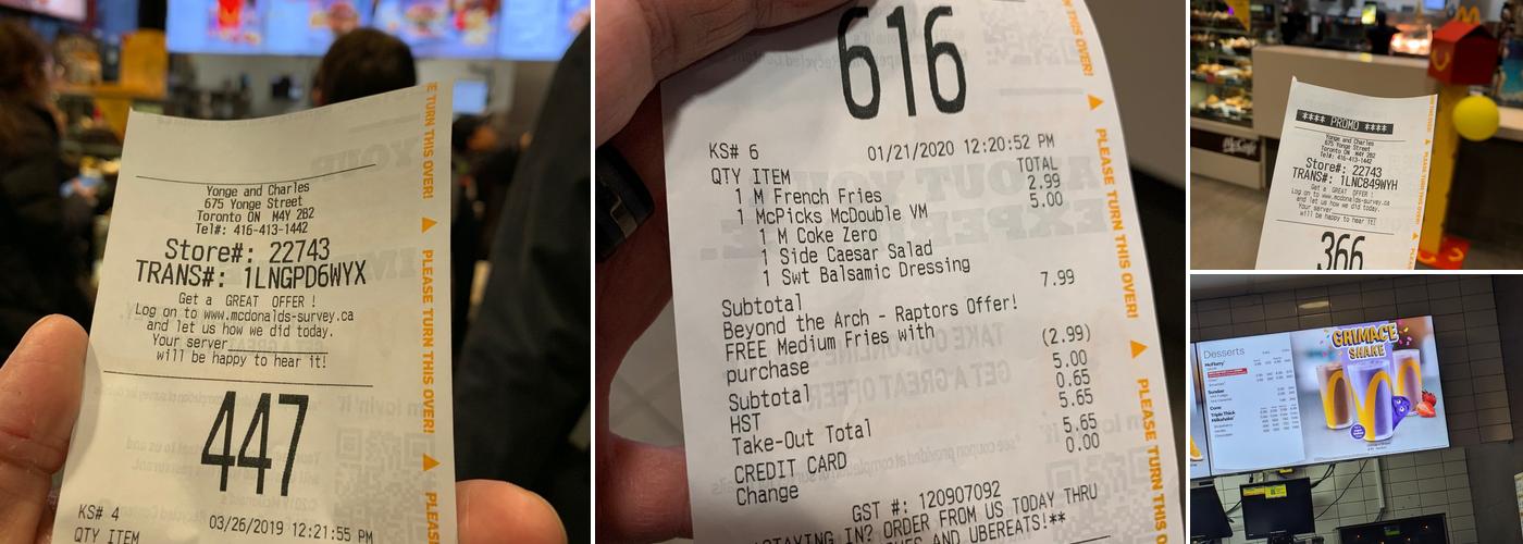 McDonald's Menu