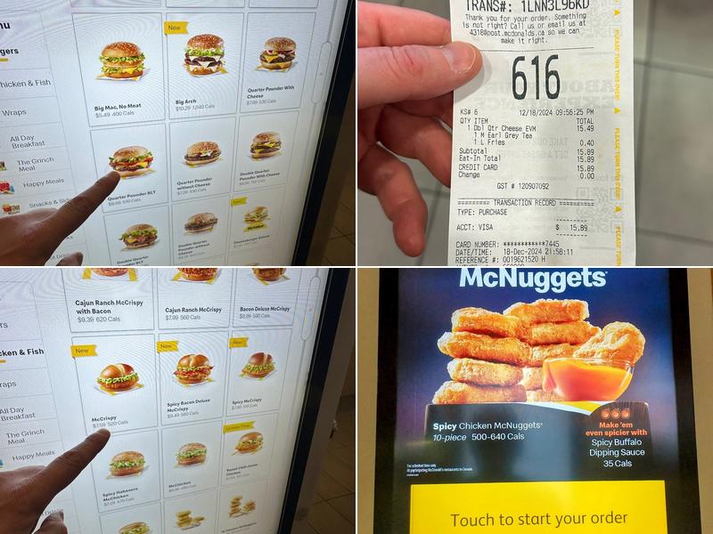McDonald's Menu