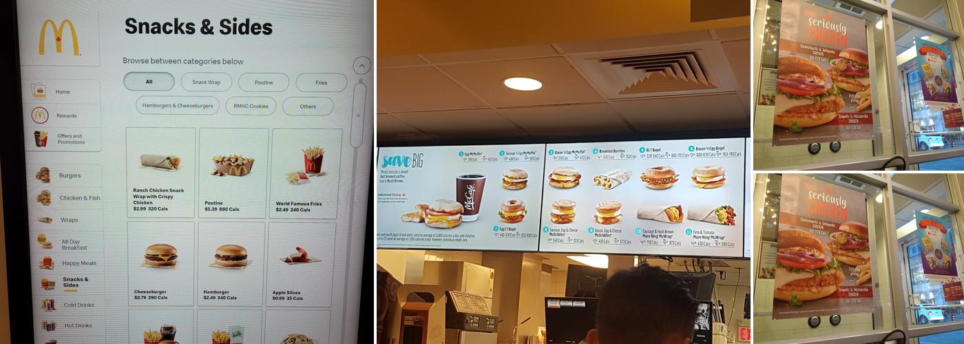 McDonald's Menu