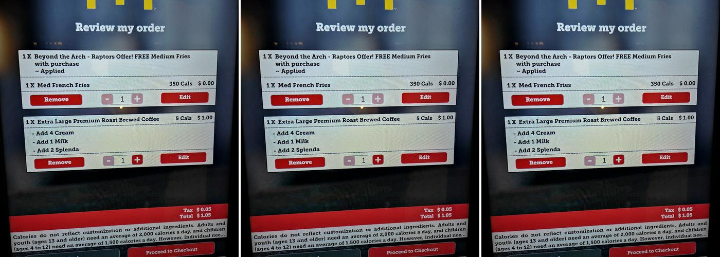 McDonald's Menu