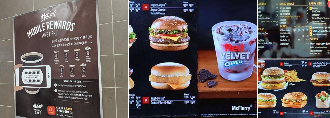 McDonald's Menu