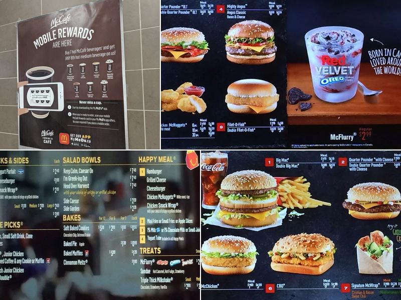 McDonald's Menu
