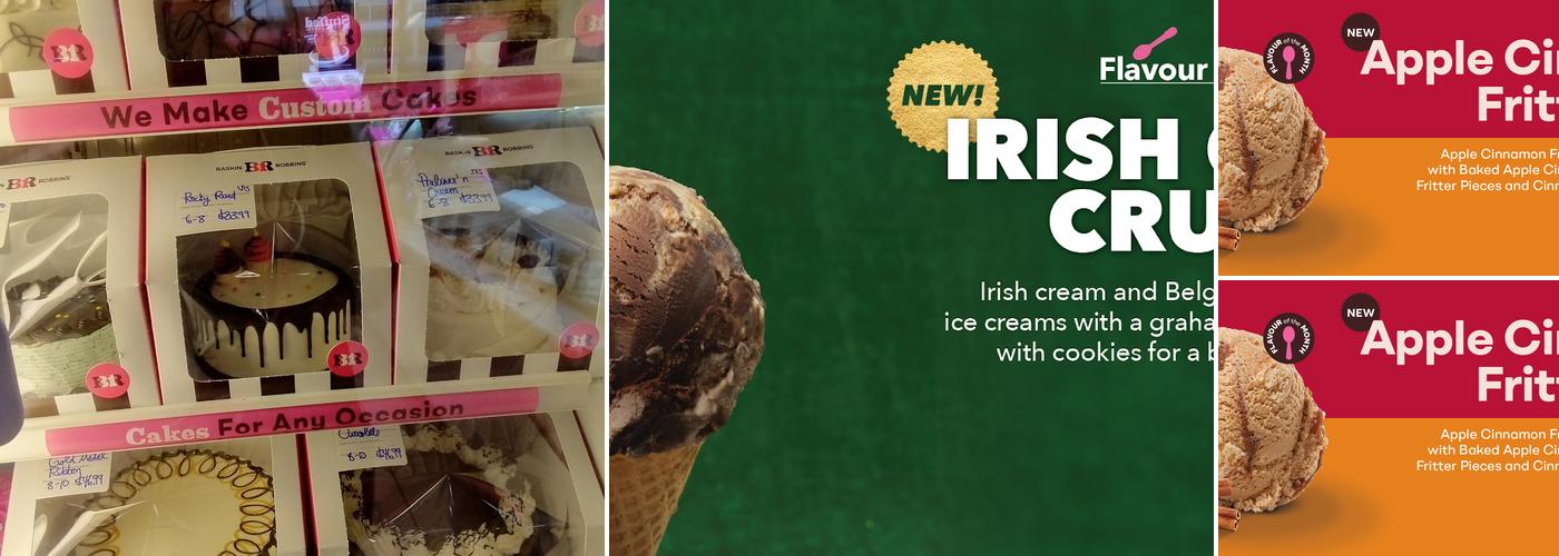 Baskin-Robbins Menu