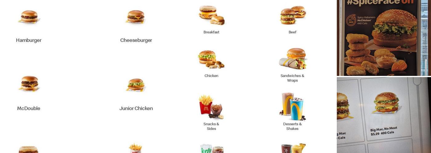 McDonald's Menu